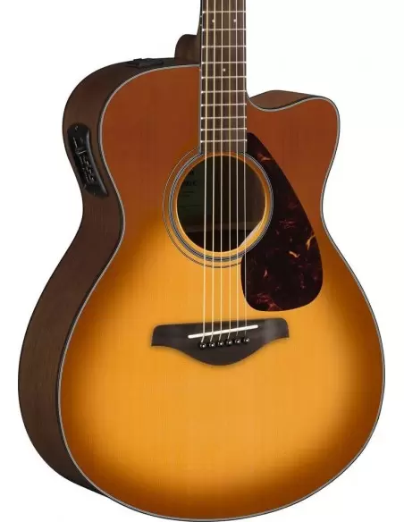 Электро-акустические гитара YAMAHA FSX800C (SDB)