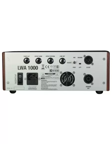 Підсилювач-голова WARWICK LWA1000(Silver)