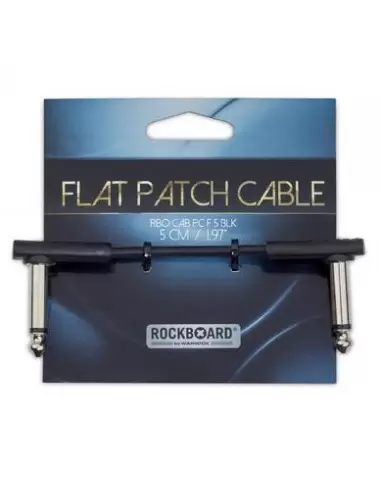 Кабель ROCKBOARD RBOCABPC F5 BLK FLAT PATCH CABLE
