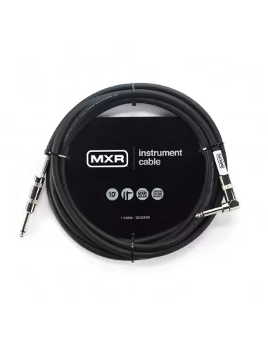 Кабель DUNLOP DCIS10R MXR STANDARD INSTRUMENT CABLE 10ft (Straight/Right)