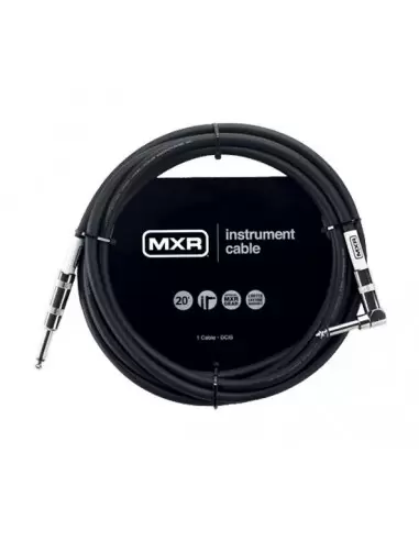 Кабель DUNLOP DCIS20R MXR STANDARD INSTRUMENT CABLE 20ft(Straight/Right)