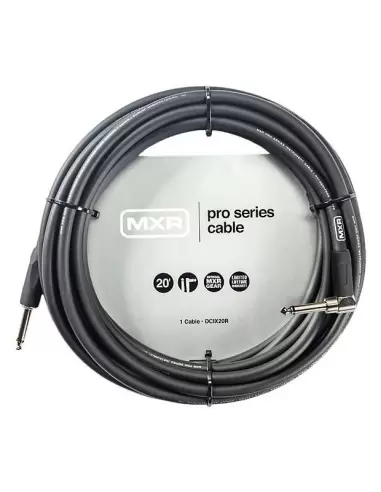 Кабель DUNLOP DCIX20R MXR PRO SERIES INSTRUMENT CABLE 20ft (Straight/Right)