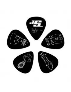 Медіатор PLANET WAVES PW1CBK6 - 10JS JOE SATRIANI HEAVY 2