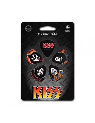 Медіатор PLANET WAVES PW1CBK6 - 10K2 KISS PICKS - ROCK N ROLL OVER(HEAVY)