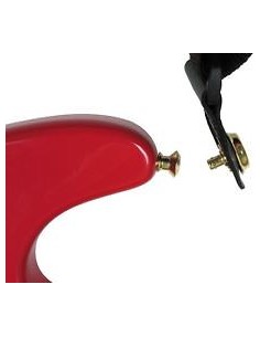 Стреплоки для ремней DUNLOP SLS1032BR DUAL DESIGN BRASS 2