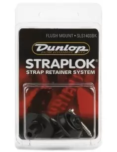 Стреплоки для ременів DUNLOP SLS1403BK FLUSHMOUNT DESIGN BLACK