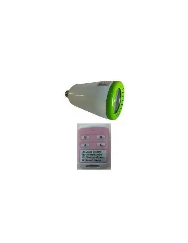 Купить Мини-лазер X-Laser X-MINI21 Red and green laser DJ bulb with E27 