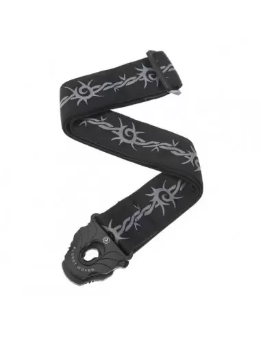 Гітарний ремінь PLANET WAVES PW50PLA04 Planet Lock Guitar Strap, Barbed Wire