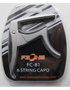 Каподастр FZONE FC-81 GUITAR CAPO (Silver) 2