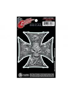 Наклейка для гітар PLANET WAVES GT77007 GUITAR TATOO, GREY IRON CROSS