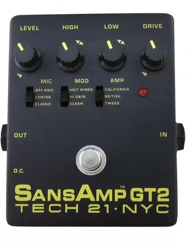 Гітарний ефект TECH21 SANSAMP GT2