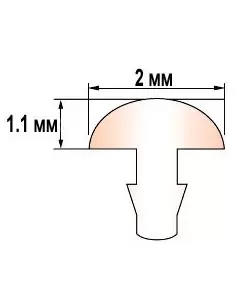 Лады / Маркеры ладов PAXPHIL DHP20H1 2