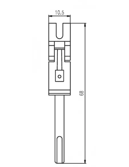 Поріжок / Сідло PAXPHIL PS115 - 1(BK)