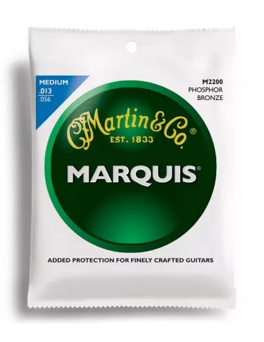 Струни для гітар MARTIN M2200 Marquis 92/8 Phosphor Bronze Medium(13-56)