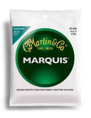 Струни для гітар MARTIN M1400 Marquis Silk & Steel Folk(11.5-47)