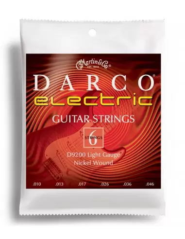 Струни для гітар MARTIN D9200 DARCO Electric Light(10-46)