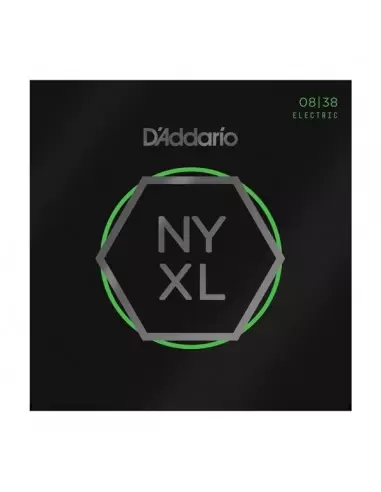 Струны для гитар D`ADDARIO NYXL0838 EXTRA SUPER LIGHT (08-38)
