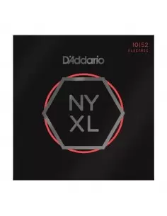 Струни для гітар D'ADDARIO NYXL1052 LIGHT TOP / HEAVY BOTTOM(10-52)