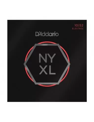 Струни для гітар D'ADDARIO NYXL1052 LIGHT TOP / HEAVY BOTTOM(10-52)