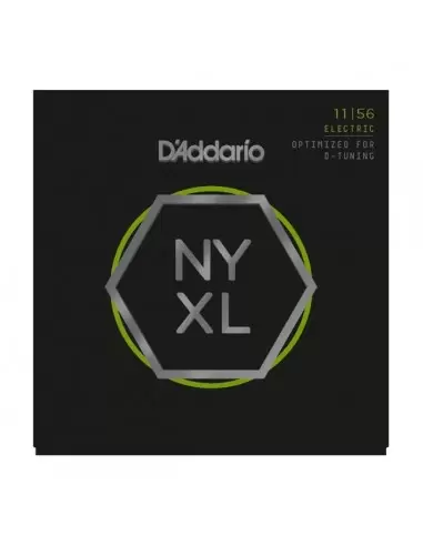 Струни для гітар D'ADDARIO NYXL1156 MEDIUM TOP / X - HEAVY BOTTOM(11-56)