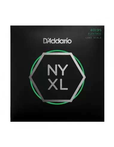 Струни для гітар D'ADDARIO NYXL4095 SUPER LIGHT 40-95