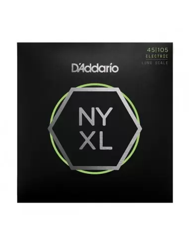 Струни для гітар D'ADDARIO NYXL45105 LIGHT TOP / MED BOTTOM 45-105