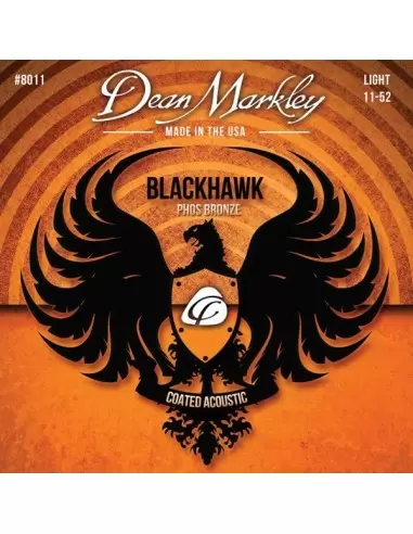 Струни для гітар DEAN MARKLEY 8011 BLACKHAWK ACOUSTIC PHOS LT(11-52)