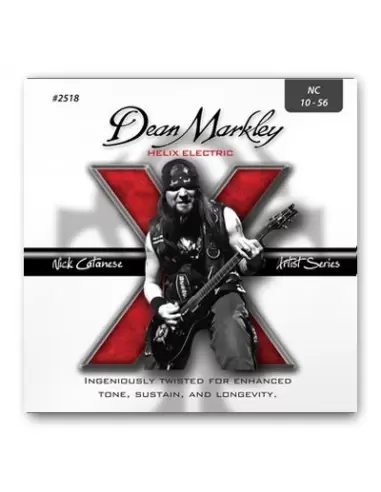 Струни для гітар DEAN MARKLEY 2518 HELIX ELECTRIC NICK CATANESE(10-56)