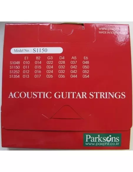 Струны для гитар PARKSONS S1150 ACOUSTIC L (11-50)