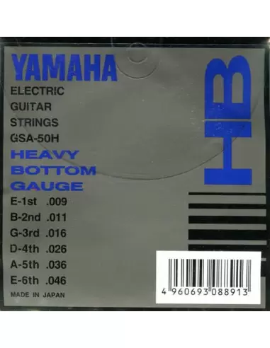 Струны для гитар YAMAHA GSA50H ELECTRIC HEAVY BOTTOM (09-46)