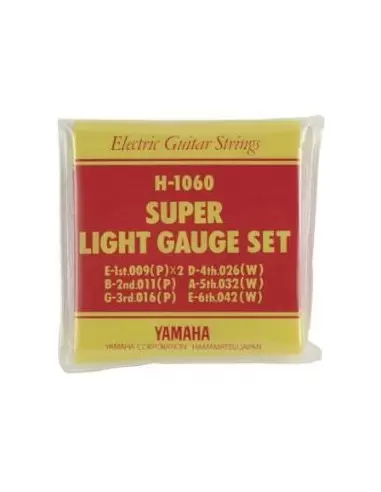 Струны для гитар YAMAHA H1060 ELECTRIC SUPER LIGHT (09-42)