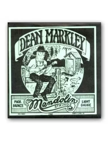 Струни для гітар DEAN MARKLEY 2402 PHOSPHOR MANDOLIN REG(11-37)