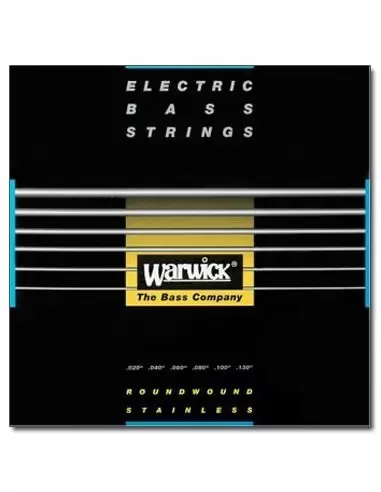 Струни для гітар WARWICK 40400 BLACK LABEL ML6(20-130)
