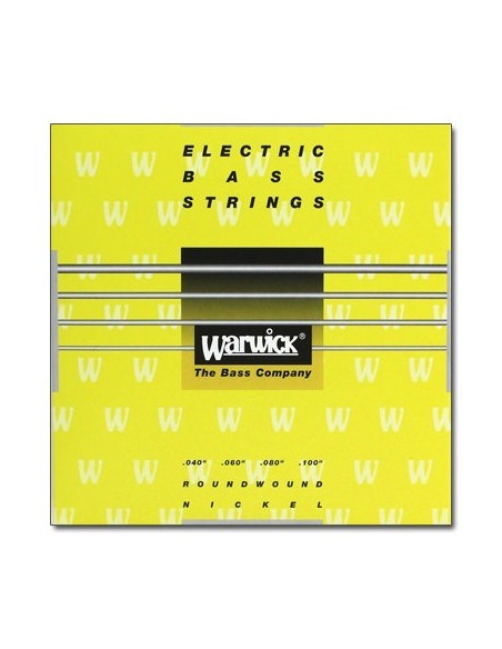 Струни для гітар WARWICK 41210 YELLOW LABEL ML4(40-100)