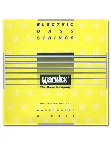 Струны для гитар WARWICK 41311 YELLOW LABEL M5C (25-105)
