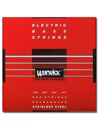 Струни для гітар WARWICK 42210 RED LABEL ML4(40-100)