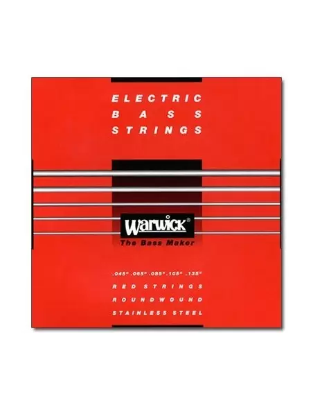 Струни для гітар WARWICK 42301 RED LABEL M5B(45-135)