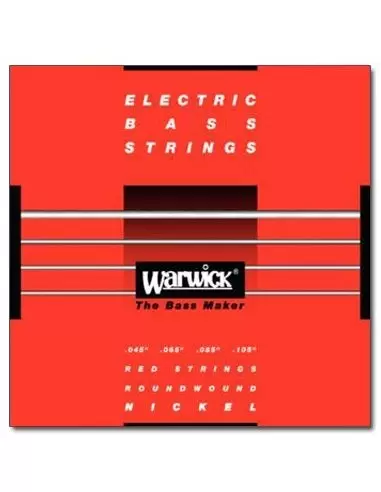 Струны для гитар WARWICK 46200 NICKEL ELECTRIC BASS M4 (45-105)