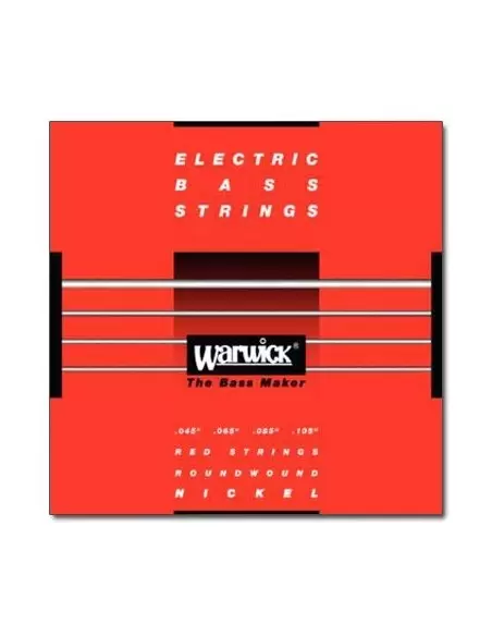 Струны для гитар WARWICK 46200 NICKEL ELECTRIC BASS M4 (45-105)