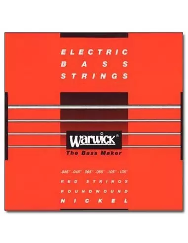 Струны для гитар WARWICK 46401 NICKEL ELECTRIC BASS M6 (25-135)