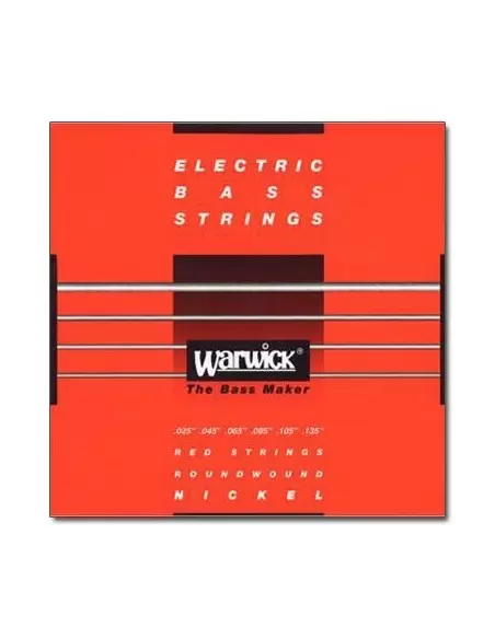 Струни для гітар WARWICK 46401 NICKEL ELECTRIC BASS M6(25-135)