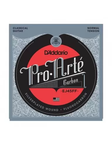 Струни для гітар D'ADDARIO EJ45FF PRO - ARTE CARBON NORMAL TENSION