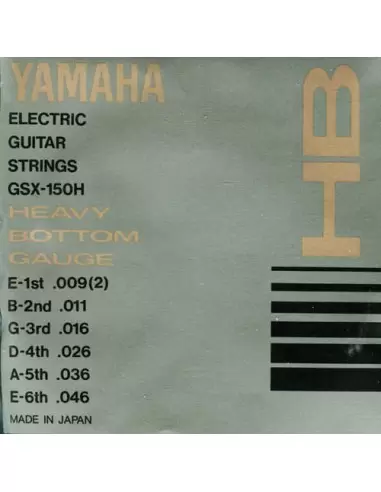 Струны для гитар YAMAHA GSX150H ELECTRIC HEAVY BOTTOM (09-46)