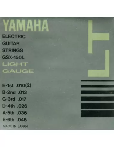 Струни для гітар YAMAHA GSX150L ELECTRIC LIGHT(10-46)