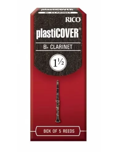 Трости для духовых RICO Plasticover - Bb Clarinet 1.5