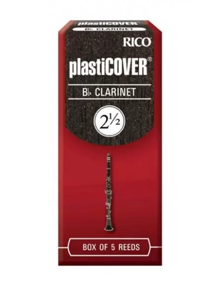 Трости для духовых RICO Plasticover - Bb Clarinet 2.5