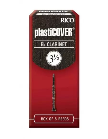 Трости для духовых RICO Plasticover - Bb Clarinet 3.5