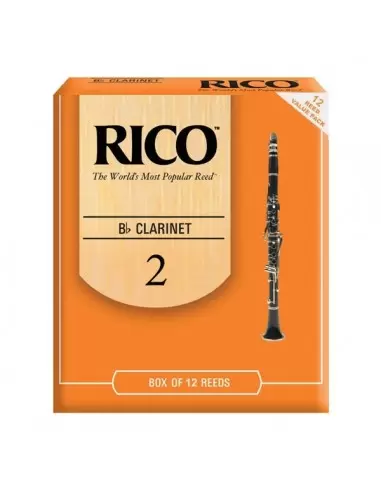 Трости для духовых RICO Rico - RCA1220 - Bb Clarinet 2.0 - 12 Box