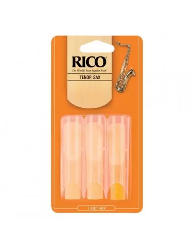 Трости для духовых RICO Rico - Tenor Sax 2.5 - 3-Pack