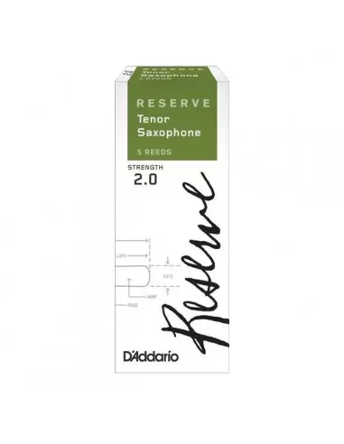 Трости для духовых D`ADDARIO Reserve - Tenor Sax 2.0 - 5 Box